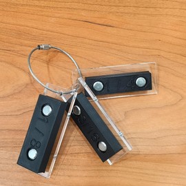 Trim Reveal Tool, carpentry tools for marking gauge, Finish Carpentry & Woodworking Tool for Accurate Jamb Marking (1/4"+1/8"+3/16") with portable ring