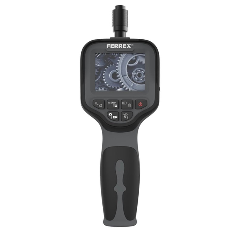 FERREX Endoscope Camera, 2.8" IPS Display, 115cm Inspection Camera Gooseneck,