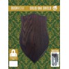 BushWear Solid Oak Roe Skull Shield - Small