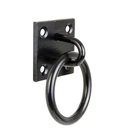 Merriway BH07695 Ring on Plate, Black