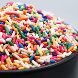 Colorful Sprinkles for Ice Cream & Donuts – Edible Toppings for Baking & Desserts, 1 Pound (16oz)