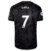 Kit Gara Away Adult Nameset Name And Number Saka 7