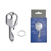 BDHI 1pc 24 in 1 Multi-Tool Key Stainless Steel Portable