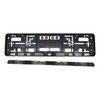 LINGSEE Universal Euro License Plate Tag Holder Mount Adapter Bumper