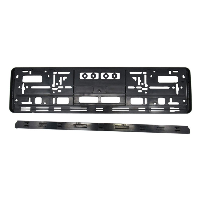 LINGSEE Universal Euro License Plate Tag Holder Mount Adapter Bumper