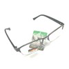 Multi 3 Power Focus Progressive Reading Glasses Half Metal Rim