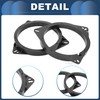 INFINAUTO Speaker Spacer Ring Tweeter Speaker Spacer Adapter Front Rear