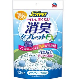 JOYPET Deodorizing Tablet EX Soap, 12 Pieces
