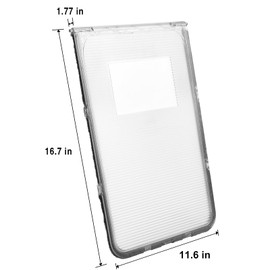 Pet Door Replacement Flap for Ownpets Large Plastic Dog Door,Size 16.7x11.6x1.77inch