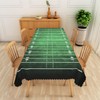SIEDYCV Football Tablecloth, 52x70 Inch Green Grass Lawn Football Field