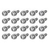 sourcing map M3 x 12mm 304 Stainless Steel Phillips Pan