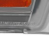 Spec-D Tuning Chrome Housing Clear Lens Bumper Lights Compatible with