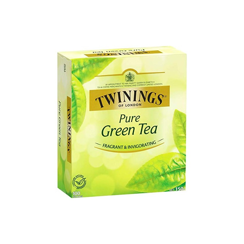 Twinings Tea – All Natural, Pure Green Tea Bags –