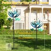 LimeHill Wind Spinner for Yard and Garden - Large Metal