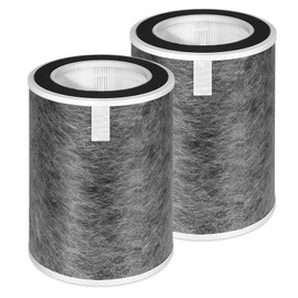 HP202 Replacement Filter- Compatible with Shark HP201, HP202,HP301, HP302, AP1000 HP200 HC501, HC502 Air Purifier MAX Replacement Filter,Part # HE2FKBASMB, HE2FKBAS, HE2FKPET, HE2FKPRO-2PACK