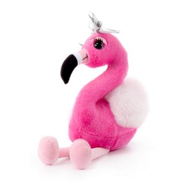 The Petting Zoo, Lash'z Flamingo Stuffed Animal, Gifts for Girls, Flamingo Plush Toy 14 inches