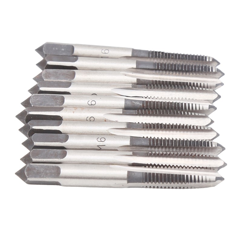 Metric Tap Carbon Steel Manual Straight Flute Screw Thread Industrial