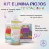 Kit Elimina Piojos, Shampoo, Lendrera, Repelente, Testalin-k