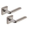 Excel Architectural DH3670-SQ Argo Passage Door Handles on Square Rose,