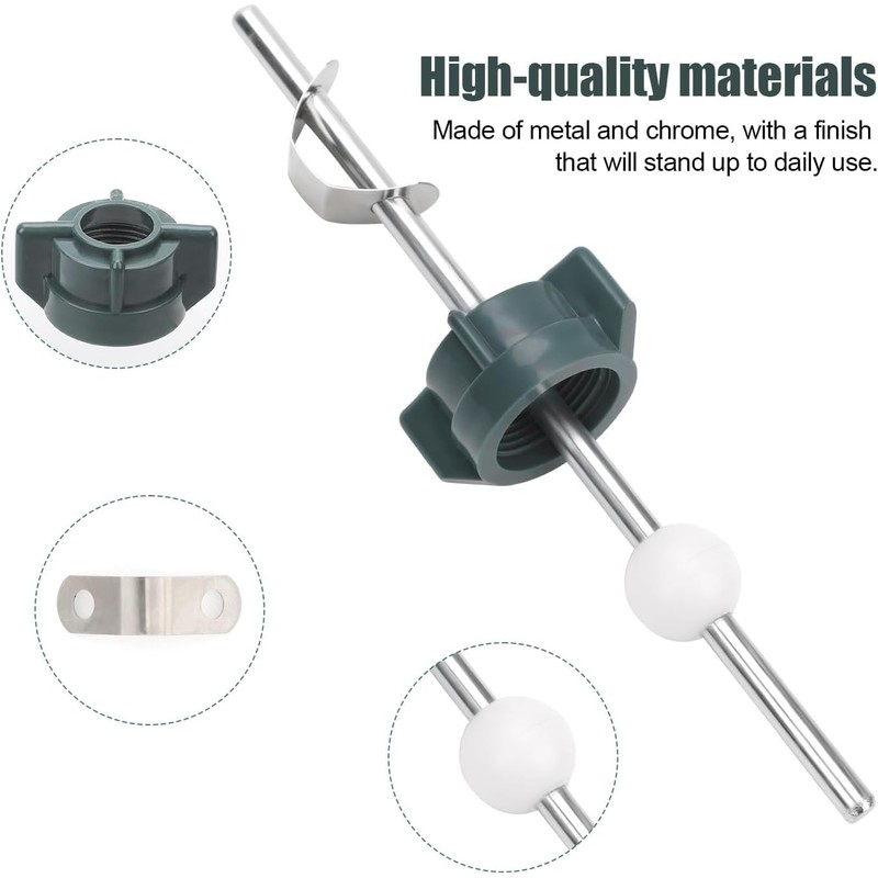 2 Pack Lavatory Pop Up Center Piece Assembly, Replacement Parts