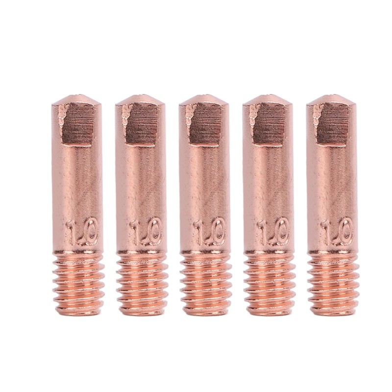 Eacam 60 Pcs 0.039in 1mm High Conductivity Copper Welding Tips,