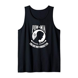 POW MIA Flag You Are Not Forgotten USA Tank Top