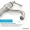 gotonovo Bathroom Sink Faucet 1 Hole Single Handle Lavatory Vanity