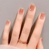 XUZOO 24 Pieces Nail Tips, 3D Nails, Short and Long,