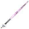 [NRYAN] Enrian Acrylic Brush No. 8, 2 pcs., Lavender / [NRYAN] 엔리안 아크릴 브러쉬 8호, 2개, 라벤다