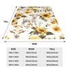 Goat Blanket Goat Sunflower Decor Animals Throw Blanket Gifts for