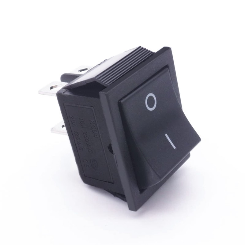 Rocker Switch AC 250V 16A 125V 20A DC12V-24V 4 Pin