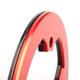 Stone Alloy MTB Bike Bash Chain Guard BCD 104mm 150mm 160mm BCD104 for XC AM FR DH Bicycle Chain Guard 30T - 36T (black, HP150)