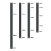 Tomedeks Boot Organiser, Boot Organiser Velcro, 4 Parts for Quick
