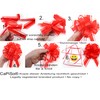 CaPiSo 18 cm Large Pull Bow Drawstring Poly Ribbon Decorative