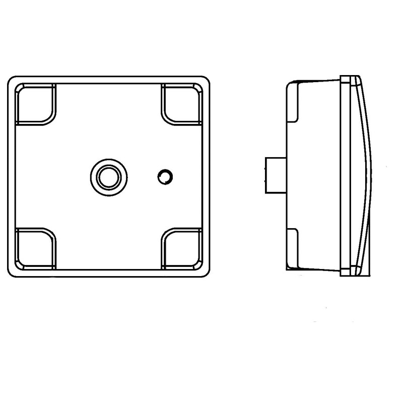 HELLA 2NE 357 029-141 Rear Fog Light - Valuefit -