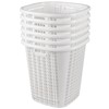 Xowine 50 L Tall Plastic Laundry Hamper Basket, Set of
