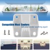 Cooler Plastic Hinges Replacement for Coleman - Replacement Hinges for