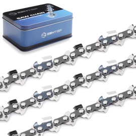ZENTOP 16 Inch Chainsaw Chain, 050" Gauge, .325" Pitch, 66 Drive Links, Fits Husqvarna 435, 430 and More (3 Chain).