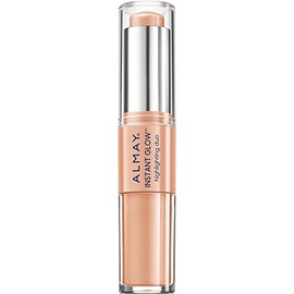 Almay Instant Glow Highlighting Duo, Nude Glow, 0.1 fl. oz, highlighter makeup