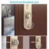 2 Pack Door Safety Deadbolt Lock for Kids,Child Proof Deadbolt