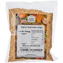 Old India Garlic Granules Large 250g