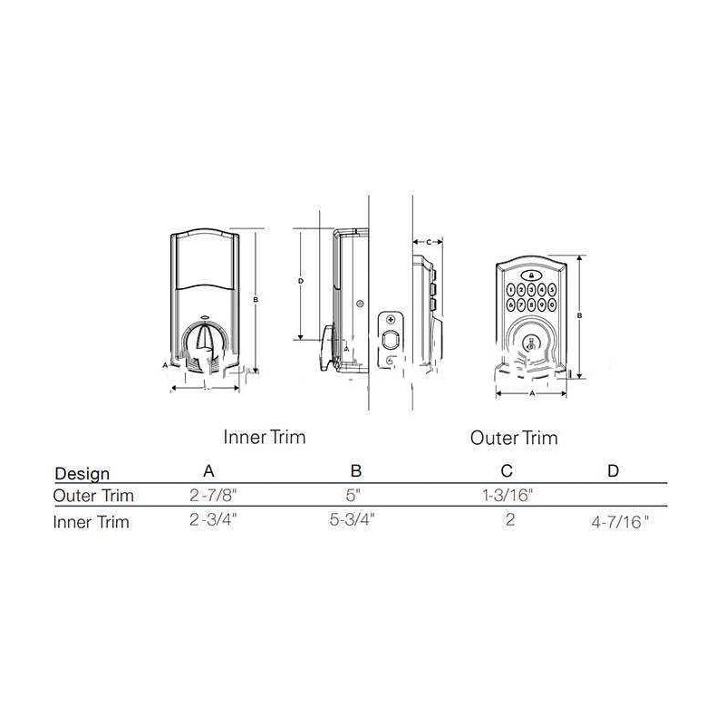 Kwikset 9260TRL-15S Traditional SmartCode Keypad Electronic Deadbolt SmartKey Satin Nickel