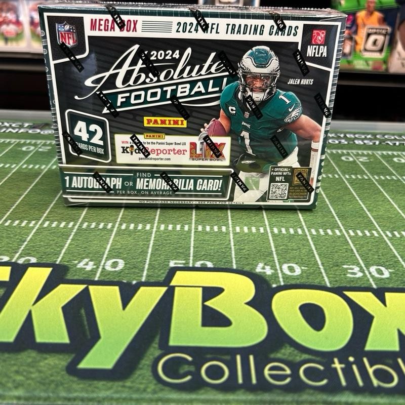 2024 Absolute Mega Hobby Box or Packs Teal Parallel -