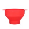 Large Microwave Popcorn Popper with Lid Handle BPA Free Foldable