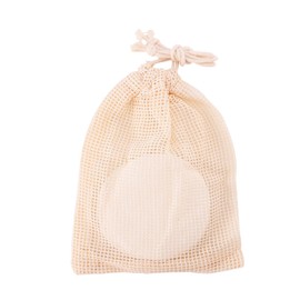 Healeved 6 Pack Reusable Makeup Remover Pads Bamboo Fiber Washable Face for Gentle Makeup Removal