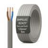 SHPELEC® 6242YH Twin and Earth Cable - 1.5mm 5m |