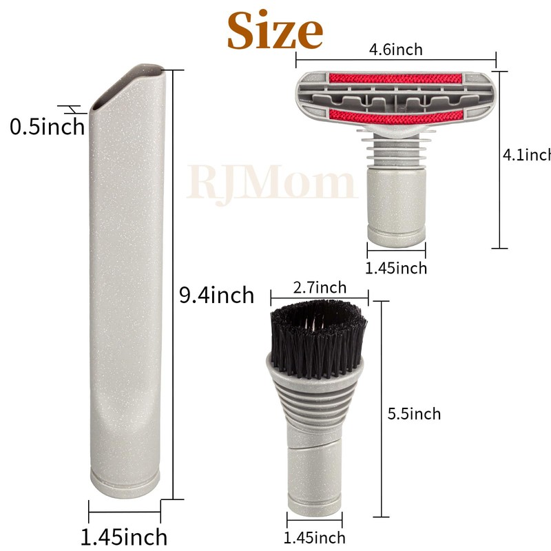 Vacuum Attachment Replacement For Dyson Vacuum Brush and Upholstery Attachment