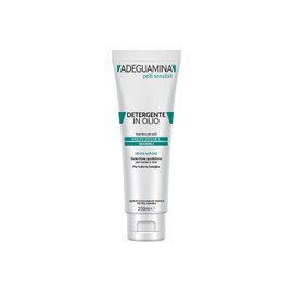 Adeguamina Pelli Sensibili, Detergente in Olio, Specifico per Pelli Molto Secche e Sensibili, Senza Sapone, per Corpo e Viso, Dermatologicamente Testato - 250ml