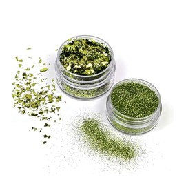 Cosmic Shimmer Spangles Chartreuse Set, 40 Grams
