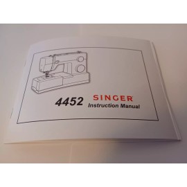 Singer 4452 Instruction Manual (New High Quality Reproduction)